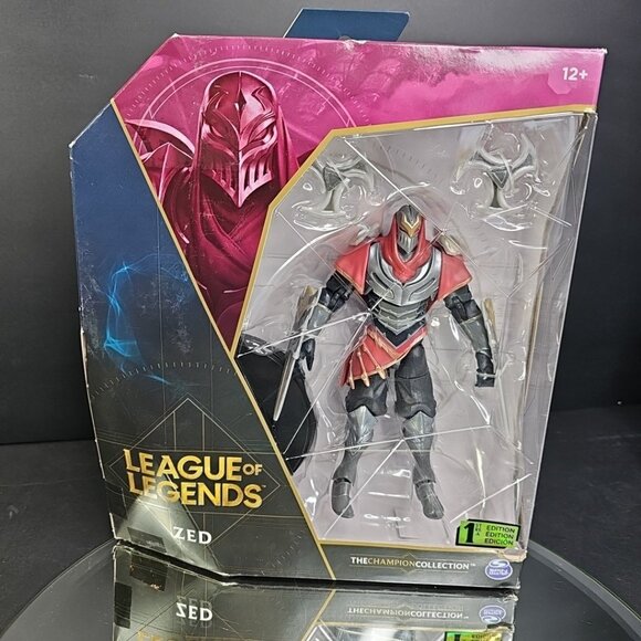 League of Legends Zed 6'' Action Figure Spin Master LOL 1st Edition Sealed Read - Picture 1 of 12